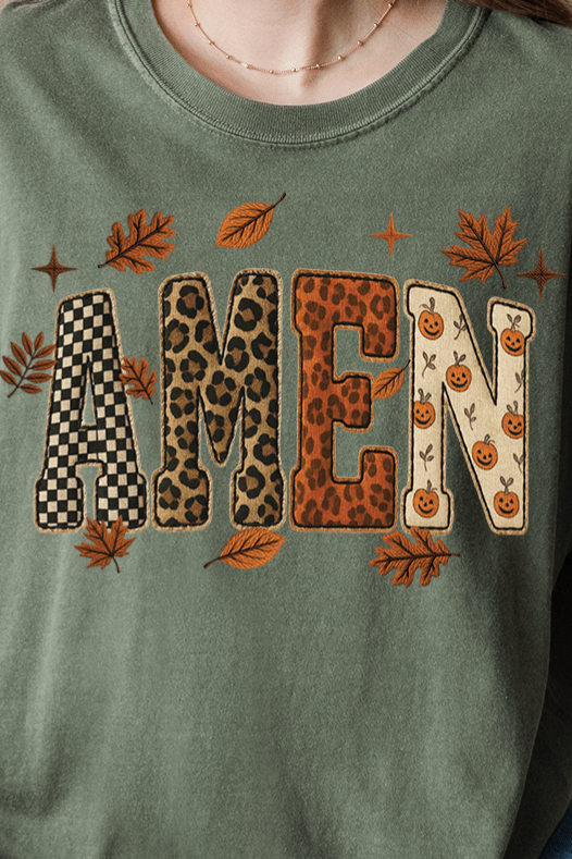 Autumn Amen Comfort Colors Adult Ring-Spun Cotton Tee