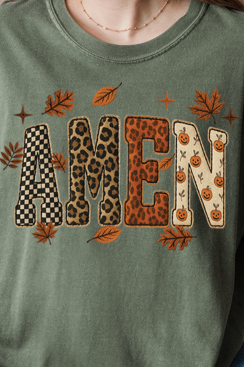 Autumn Amen Comfort Colors Adult Ring-Spun Cotton Tee