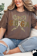 Sweet Home Camo Georgia Comfort Colors Adult Ring-Spun Cotton Tee