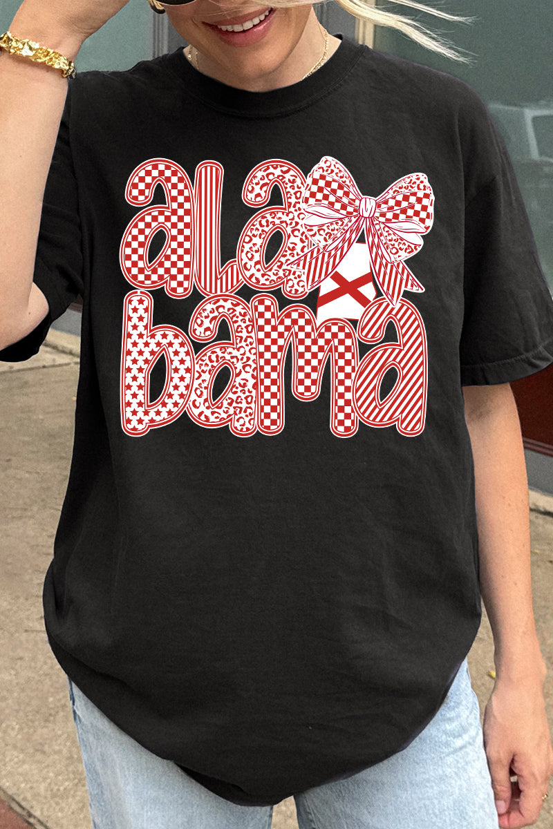 Alabama Ties Comfort Colors Adult Ring-Spun Cotton Tee