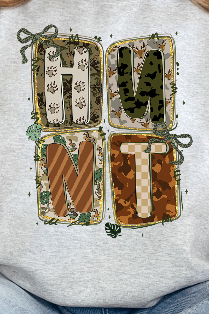Doodle Coquette Hunt Heavy-weight Crew Sweatshirt product image 2
