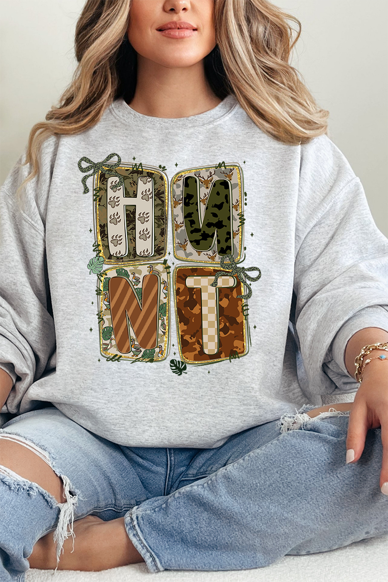 Doodle Coquette Hunt Heavy-weight Crew Sweatshirt product image 1