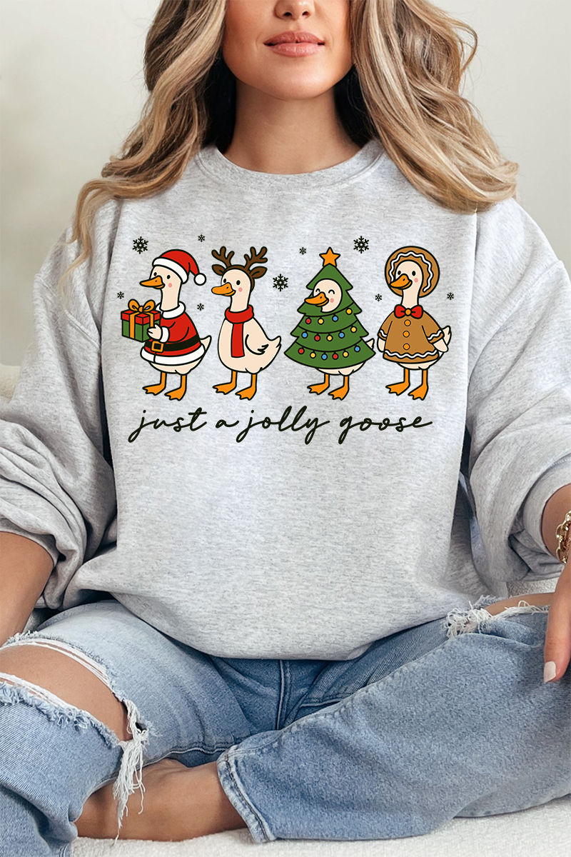 Just A Jolly Goose Heavy-weight Crew Sweatshirt product image 3