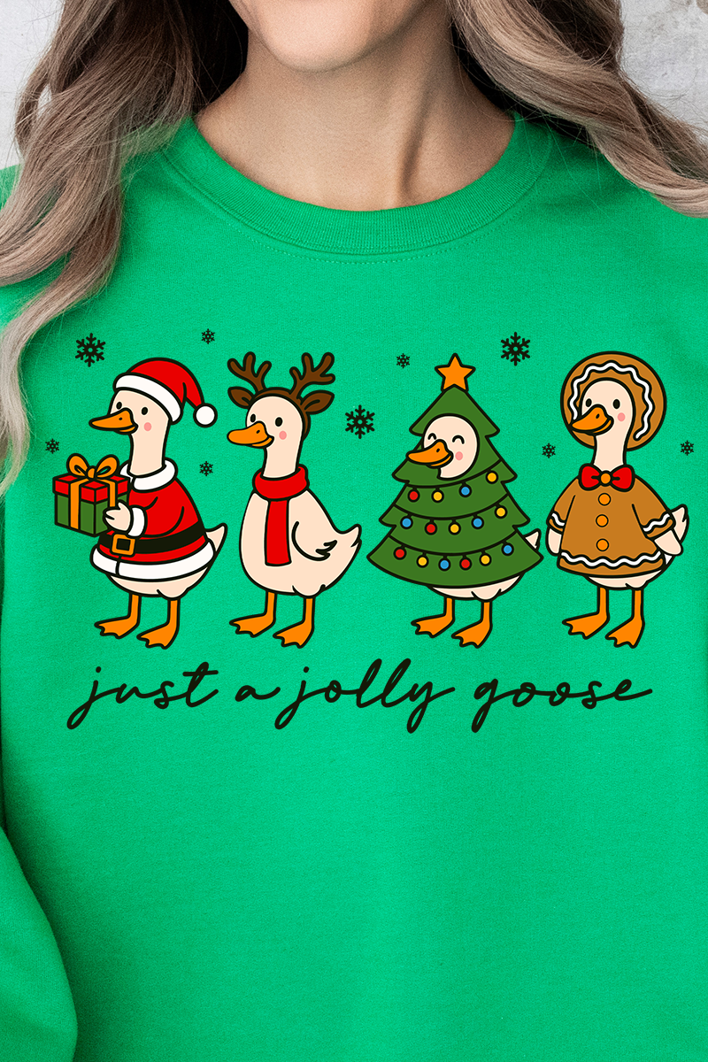 Just A Jolly Goose Heavy-weight Crew Sweatshirt product image 2