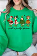 Just A Jolly Goose Heavy-weight Crew Sweatshirt product image 1
