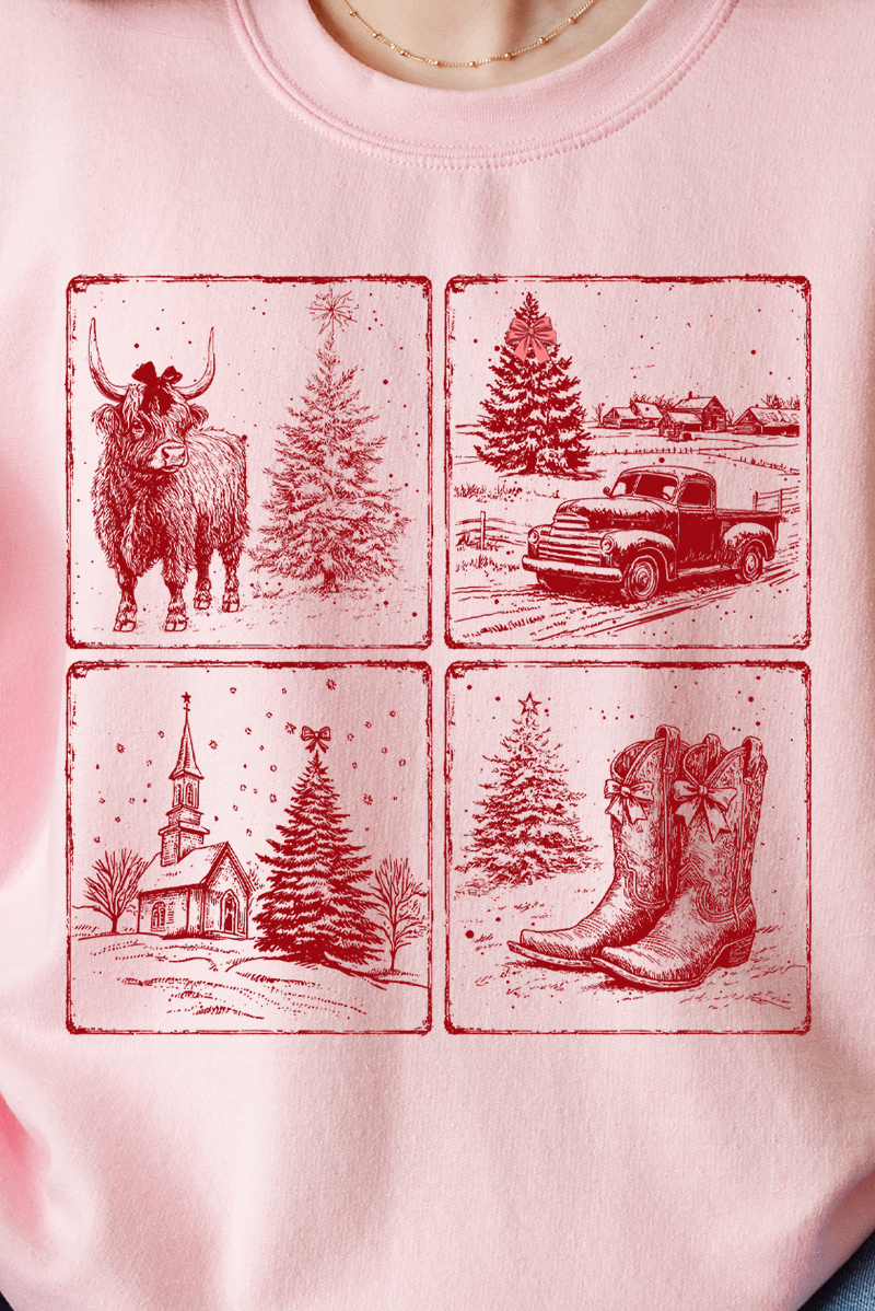 Hometown Holiday Heavy-weight Crew Sweatshirt product image 2