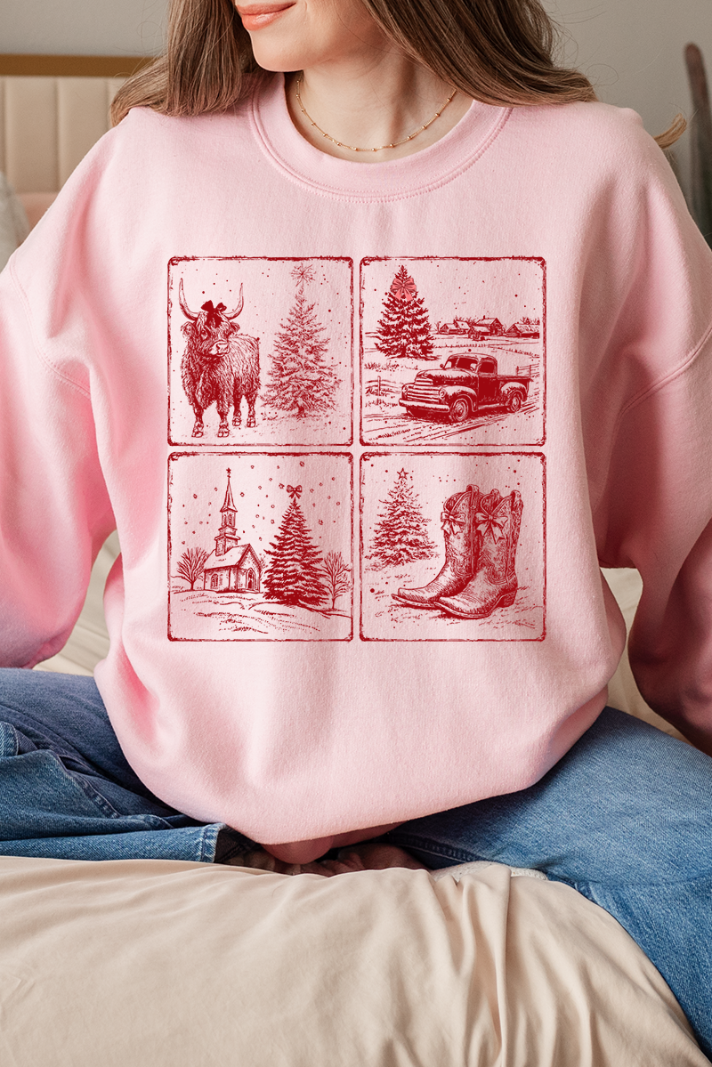 Hometown Holiday Heavy-weight Crew Sweatshirt product image 1