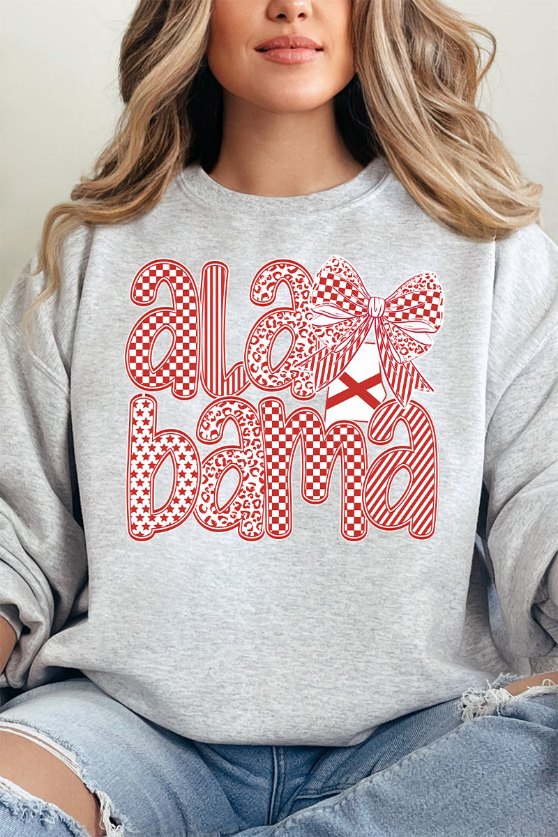 Alabama Ties Heavy-weight Crew Sweatshirt product image 1