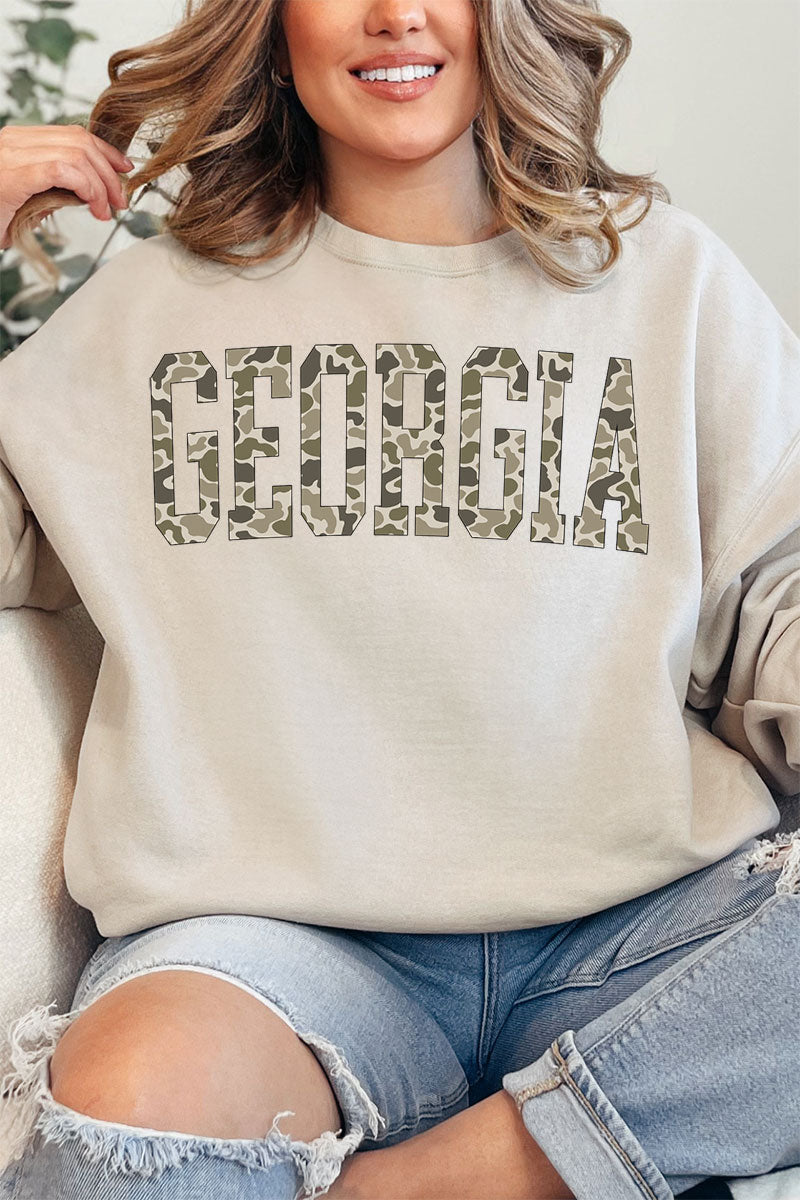Camo Georgia Unisex NuBlend Crew Sweatshirt product image 1