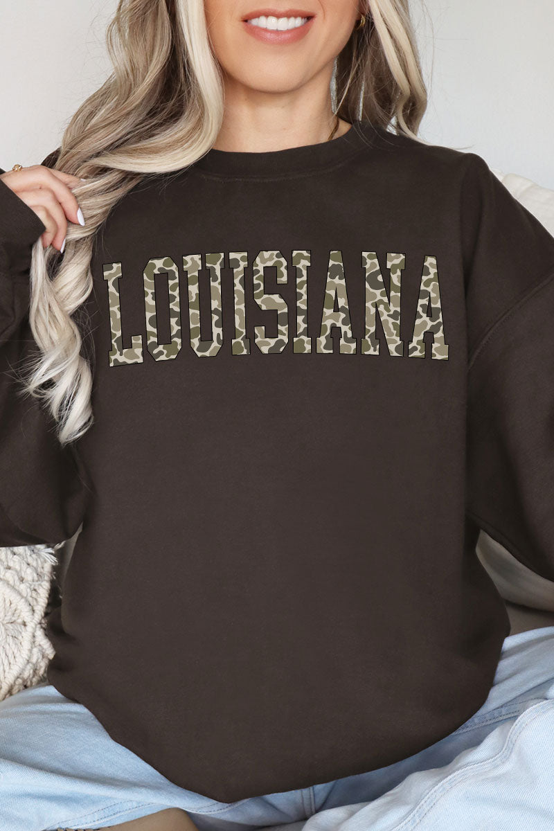 Camo Louisiana Unisex NuBlend Crew Sweatshirt product image 1