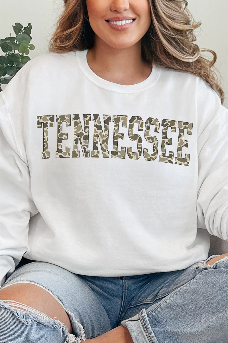 Camo Tennessee Unisex NuBlend Crew Sweatshirt product image 1
