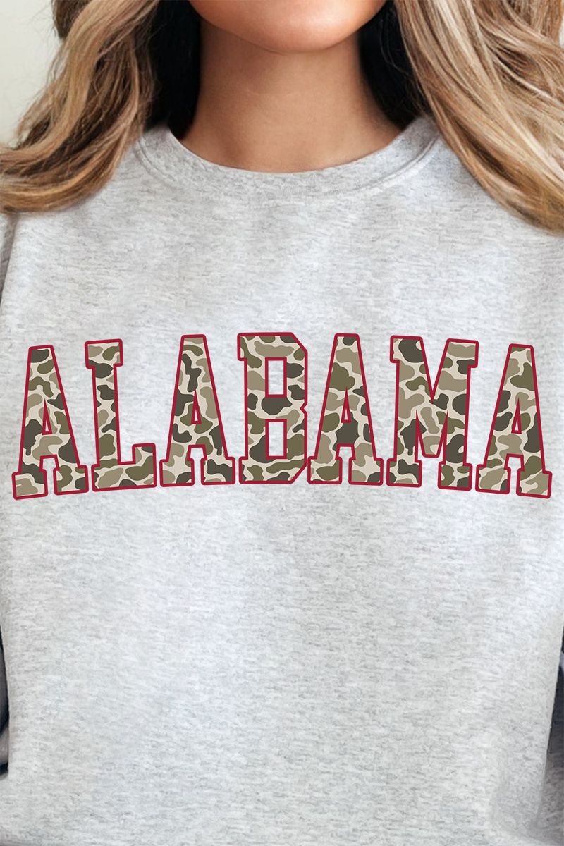 Crimson Alabama Camo Unisex NuBlend Crew Sweatshirt product image 5
