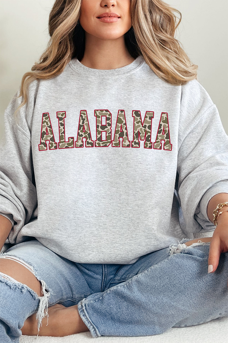 Crimson Alabama Camo Unisex NuBlend Crew Sweatshirt product image 4