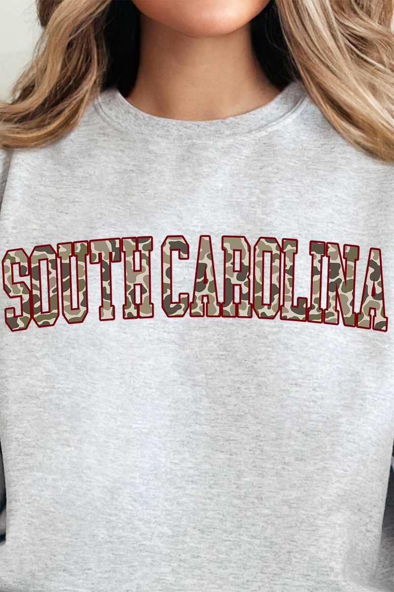 Garnet South Carolina Camo Unisex NuBlend Crew Sweatshirt product image 5