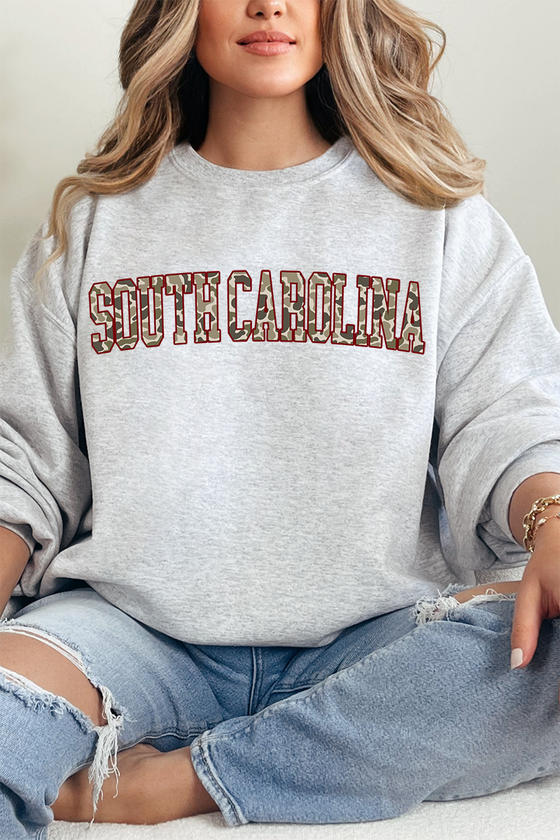 Garnet South Carolina Camo Unisex NuBlend Crew Sweatshirt product image 4