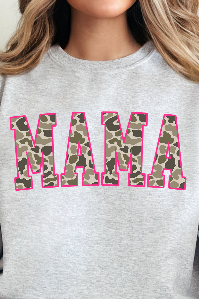 Pink Mama Camo Unisex NuBlend Crew Sweatshirt product image 2