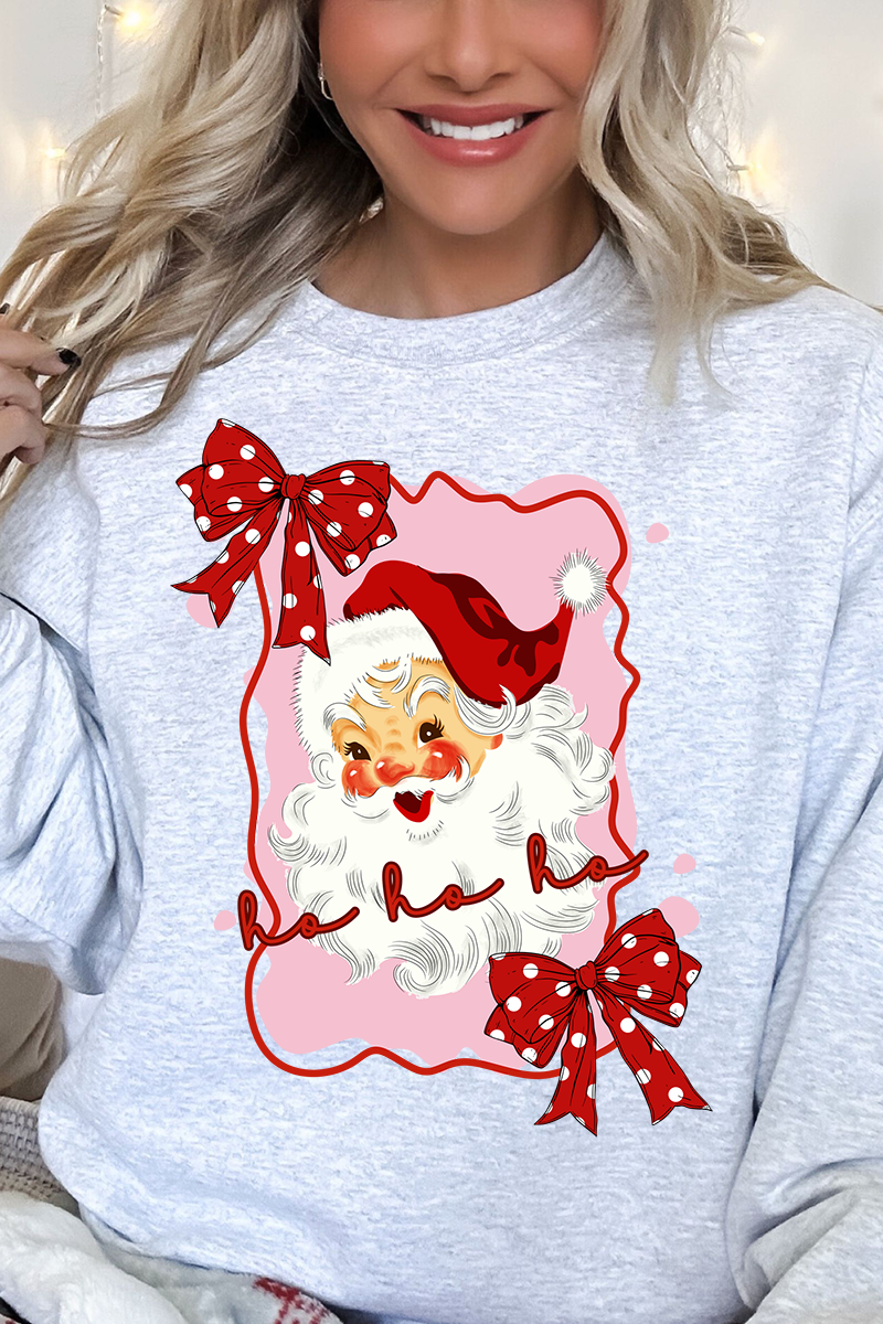 Preppy Santa Coquette Unisex NuBlend Crew Sweatshirt product image 3