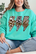 Roping Howdy Lightning Bolt Unisex NuBlend Crew Sweatshirt product image 1