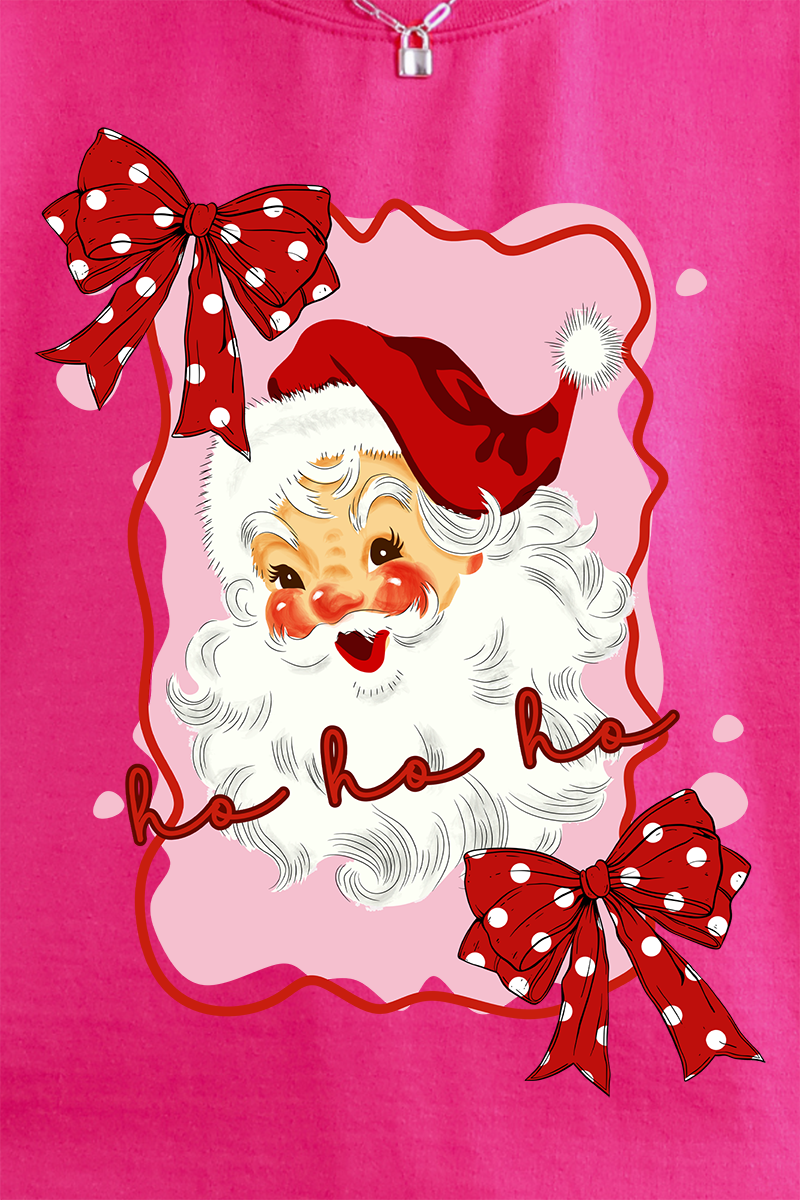 Preppy Santa Coquette Unisex NuBlend Crew Sweatshirt product image 2