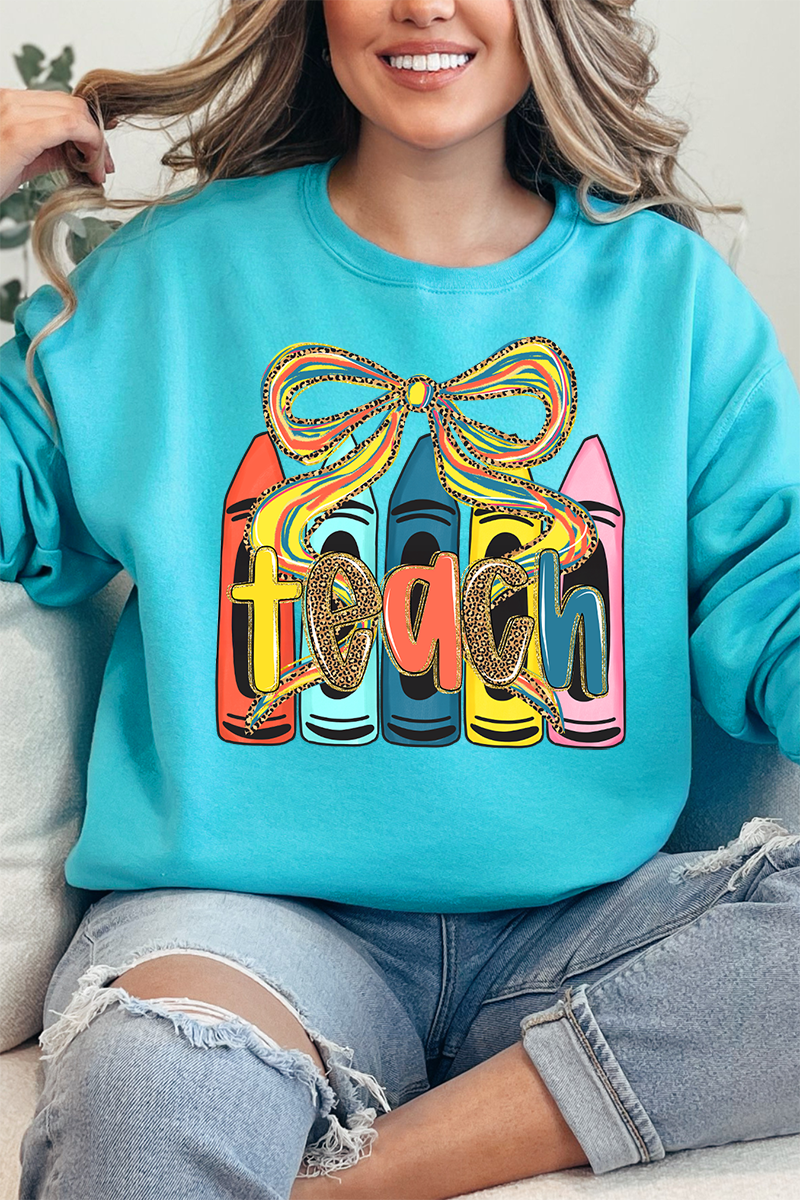 Teach And Tie Unisex NuBlend Crew Sweatshirt product image 1