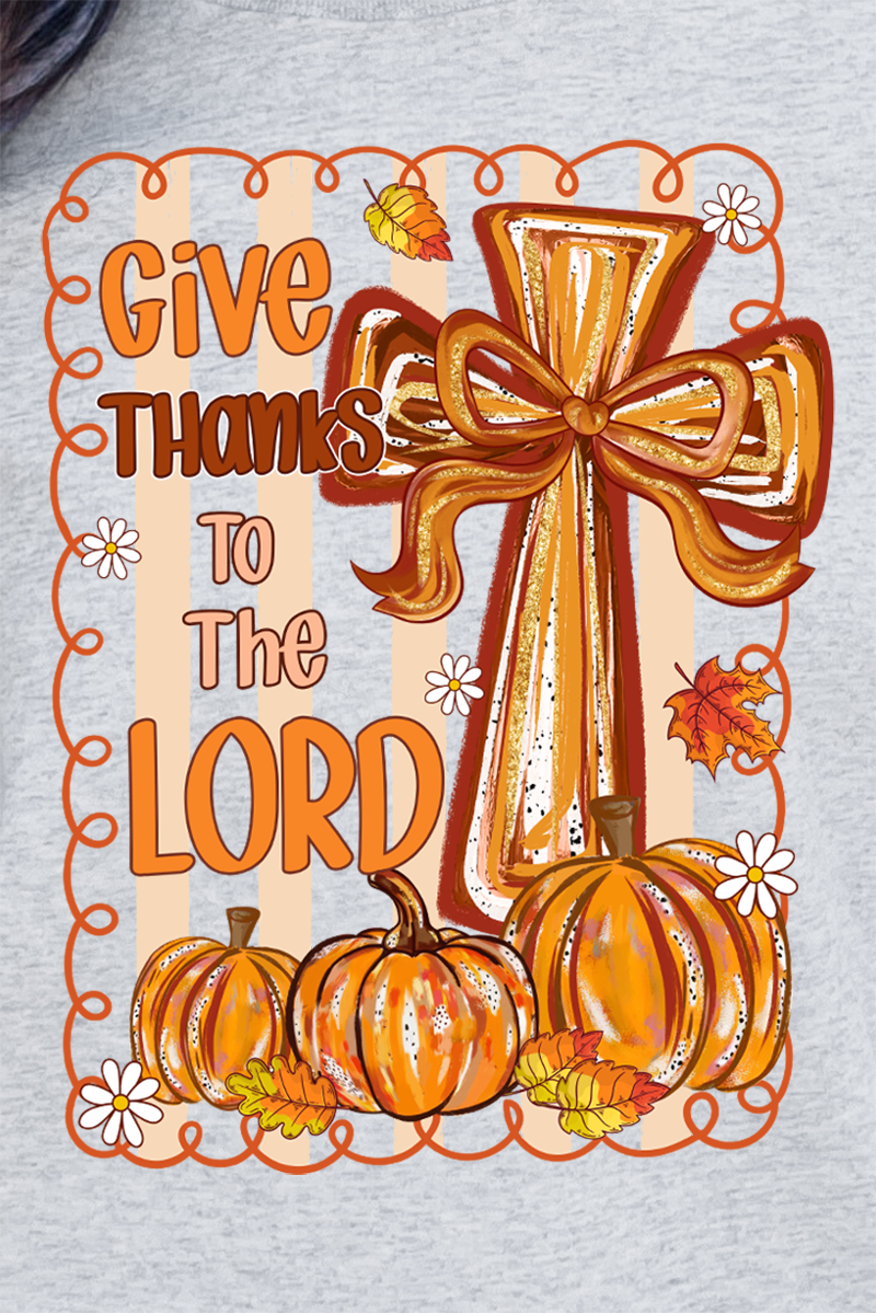 Coquette Cross Give Thanks Unisex NuBlend Crew Sweatshirt product image 2