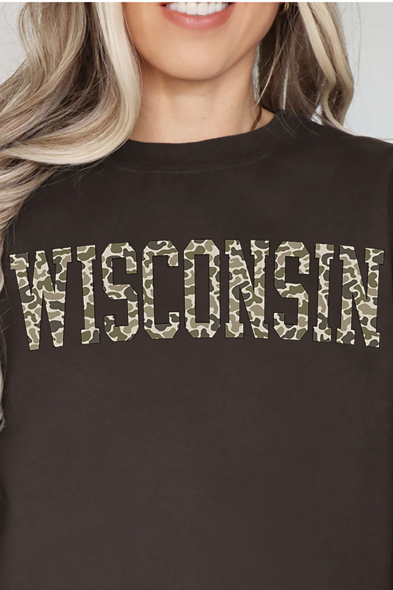Camo Wisconsin Unisex NuBlend Crew Sweatshirt product image 2