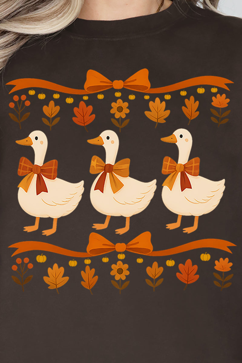 Fall Geese Girls Unisex NuBlend Crew Sweatshirt product image 2