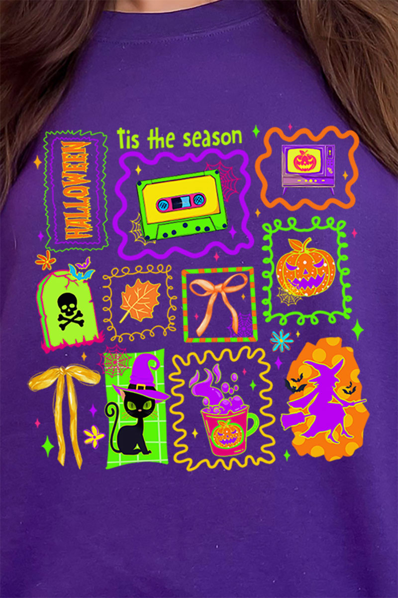 Neon All Hallow's Eve Unisex NuBlend Crew Sweatshirt product image 2