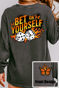 Bet On Yourself Front & Back Design Comfort Colors product image 1