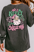 Groovy Merry Christmas Front & Back Design Comfort Colors product image 1