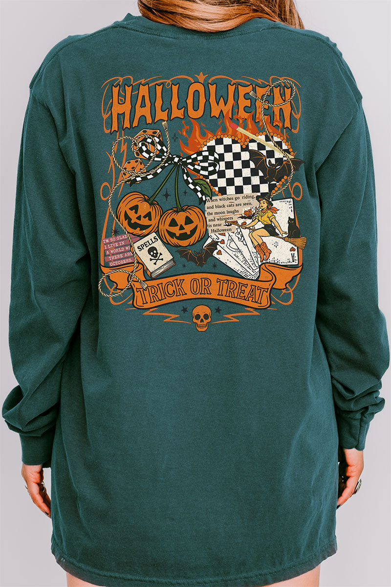 Halloween Outlaw Front & Back Design Comfort Colors product image 12