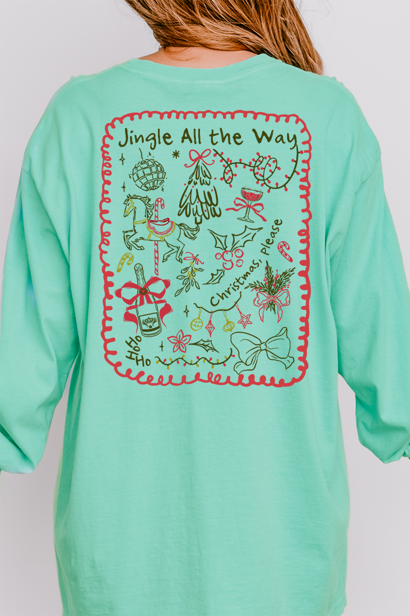 Christmas, Please Front & Back Design Comfort Colors product image 3