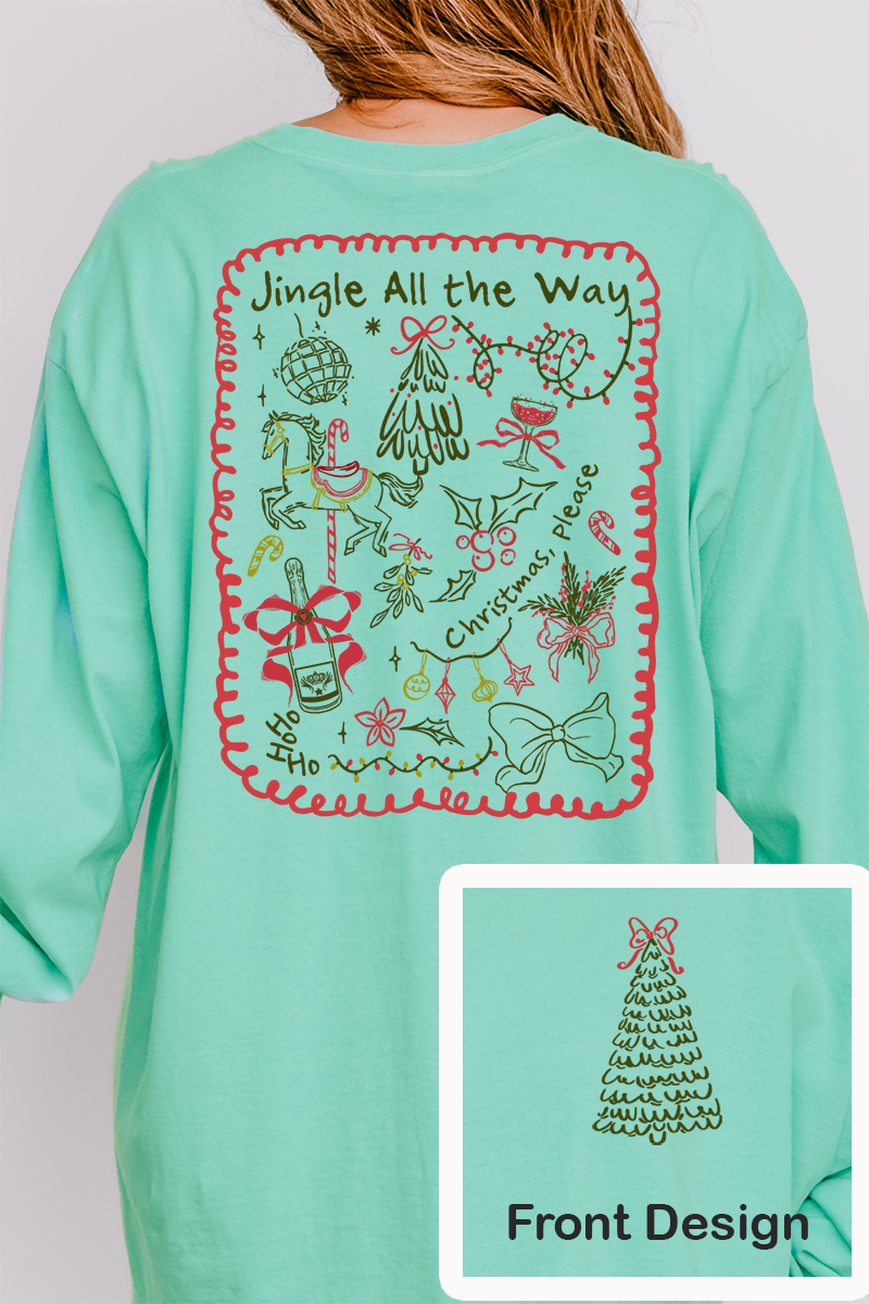 Christmas, Please Front & Back Design Comfort Colors product image 1