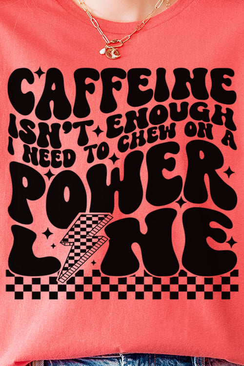 Caffeine Isn't Enough Softstyle Adult T-Shirt product image 2