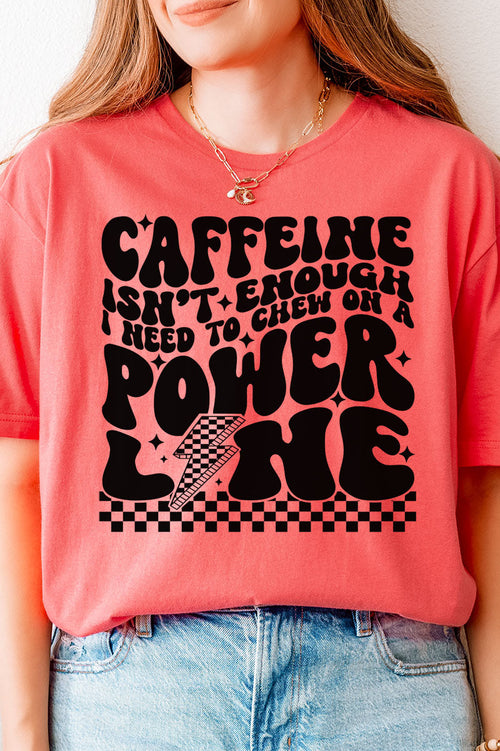 Caffeine Isn't Enough Softstyle Adult T-Shirt product image 1