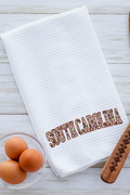 Garnet South Carolina Camo Waffle Kitchen Towel