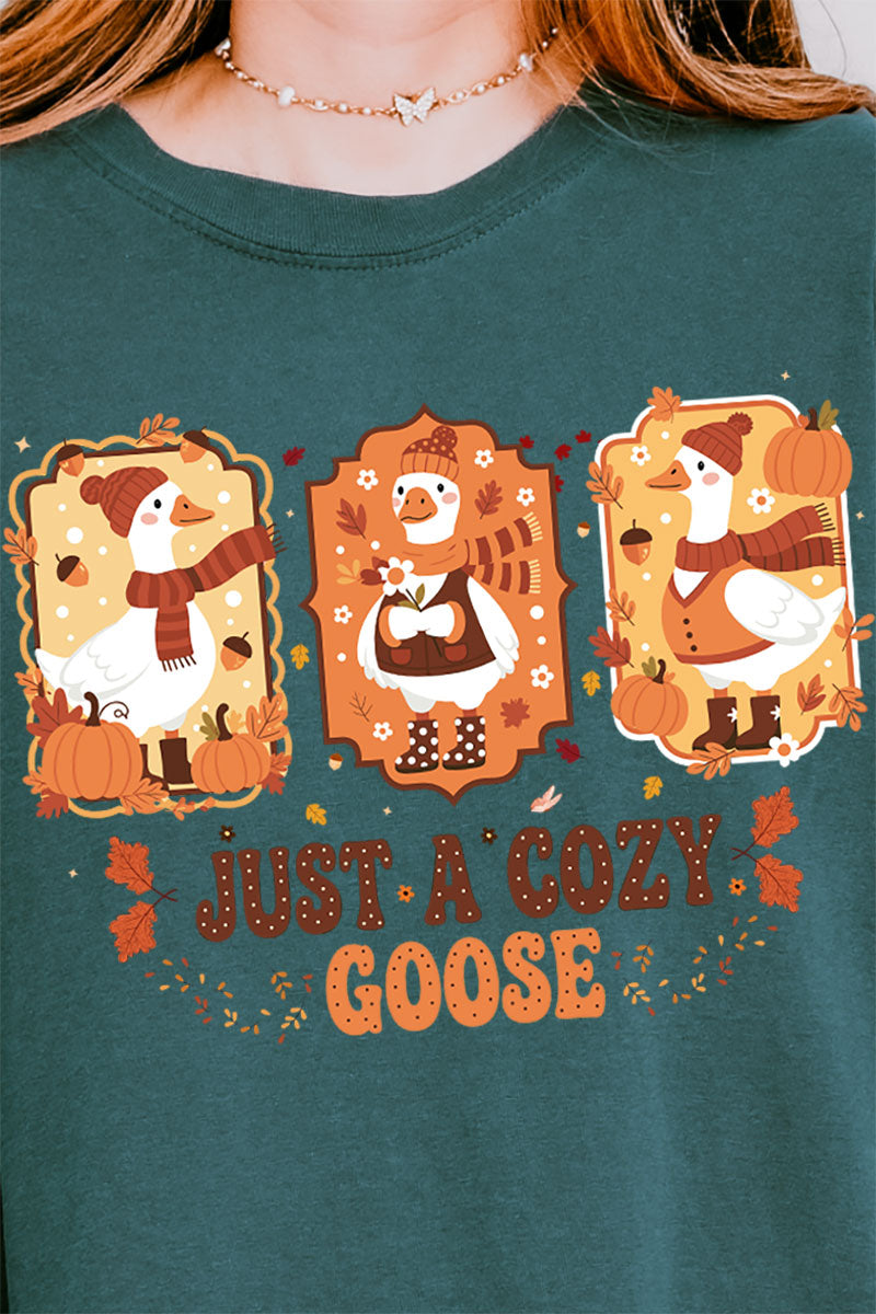Just A Cozy Goose Comfort Colors Heavyweight Long Sleeve product image 2