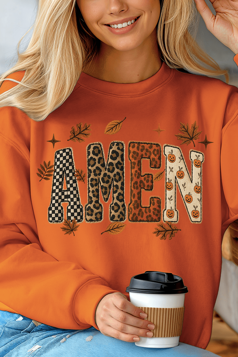 Autumn Amen Unisex NuBlend Crew Sweatshirt product image 1