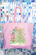 Frosty & Fab Canvas Jumbo Tote