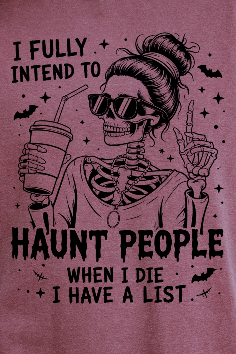 Haunt People Comfort Colors Heavyweight Long T-Shirt product image 2